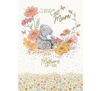 Me to You Tatty Teddy Mother's Day Card 'To the Best Cat Mum' 5 x 7" - Official Collection