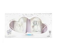 Me to You Tatty Teddy Mr & Mrs Double Mug Gift Set - Official Wedding Collection, White