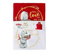 Me to You Apron Set Tatty Teddy Mummy & Baby Christmas Gift Set Adult & Child Red