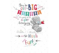 Me To You Tatty Teddy 'Off to Big School' Greeting Card 5x7ins ins - Official Collection