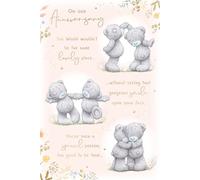 Me to You Tatty Teddy 'On Our Anniversary' Wedding Anniversary Greeting Card With Insert, 6 x 9 Inches (15 x 22 Cms) - Official Collection
