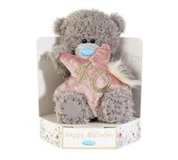 Me to You Tatty Teddy Plush 15cm-High 40th Birthday Bear On Luxury Gift Plinth - Official Collection