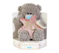Me to You Tatty Teddy Plush 15cm-High 40th Birthday Bear On Luxury Gift Plinth - Official Collection