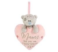 Me to You Tatty Teddy Plush 'Mums Like You' Hanging Plaque with Ribbon - Official Mother's Day Collection, Pink