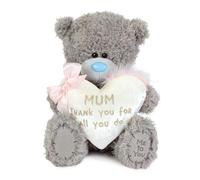 Me to You Tatty Teddy 'Thank You Mum' 21cm Cuddly Plush Bear - Official Collection