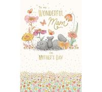 Me to You Tatty Teddy 'To My Wonderful Mam' Mother's Day Card 6 x 9" - Official Collection