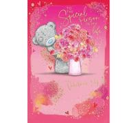 Me To You Tatty Teddy 'To The Special Person In My Life' Luxury Gold Foiled Valentine's Card, 6 x 9 Inches - Official Collection