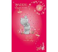 Me to You Tatty Teddy Valentine's Day Card For Daddy 6 x 9" - Official Collection