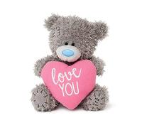 Me to You Tatty Teddy with Love you heart - Official Collection,Blue,grey,pink,white