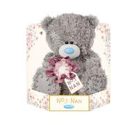 Me to You Tatty Teddy 'Wonderful Nan' 15cm Plush Bear On Gift Plinth - Official Mother's Day Collection