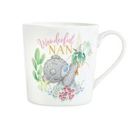 Me to You Tatty Teddy 'Wonderful Nan' Boxed Ceramic Mug - Official Mother's Day Collection, Light Grayish