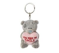 Me To You Tatty Teddy 'You Make Me Smile' Plush Keyring - Official Valentine's Day Collection