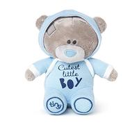 Me to You Tiny Tatty Teddy 'Cutest Little Boy' Bear in Blue Baby Grow - Official Collection