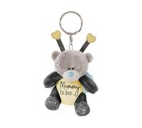 Me to You Tiny Tatty Teddy Mummy To Bee Plush Keyring - Cute Pregnancy, 8cm-High - Official Collection