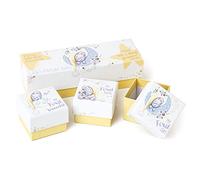 Me to You Tiny Tatty Teddy Set of 3 Memory Trinket Boxes in a Keepsake Storage Box - Official Collection