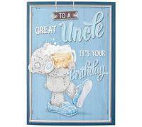 Me to You To A Great Uncle Birthday Card,Mixed,Size:5x7,ASS01118