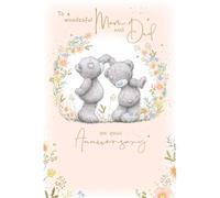 Me To You To A Wonderful Mum and Dad on your Anniversary Card