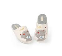 Mule Slippers Me To You White One Size