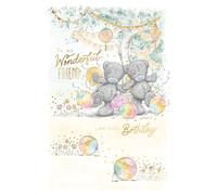 Me To You Wonderful Friend Tatty Teddy Bears With Lanterns Birthday Greeting Card 6x9ins - Official Collection