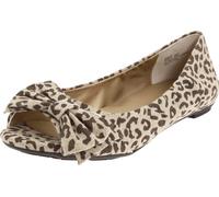 Me Too Women's Bounce City Open-Toe Flat, Tan Calf, 5 UK