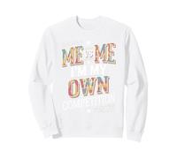 Me vs Me Motivational Mindset Design Sweatshirt