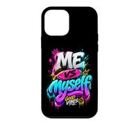 Me Vs Myself Graffiti Style Urban Streetwear Apparel Design Case for iPhone 12 mini