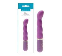 Me You Us Bliss G-Spot Vibrator - 5.5 Inch Purple | Curved Silicone Vibrator for Targeted G-Spot Stimulation | 10 Vibration Modes, Waterproof, Body-Safe