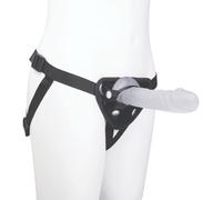 Me You Us Frosted Strap-On Harness Kit with 6 Inch Jelly Dildo