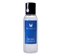 Me You Us - Silk Slix Water-Based Lubricant 100ml Pump | Premium Intimate Lube | Non-Sticky, Long-Lasting, Toy & Condom Safe, Easy Clean