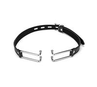 Me You Us Spider Stretch Gag - Adjustable BDSM Mouth Restraint with Steel Rings, Bondage Head Harness for Dominance, Submission, Roleplay & Fetish Play