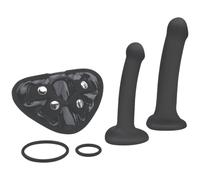 Me You Us Strap-On Harness Kit with 6-Inch & 8-Inch Dildos
