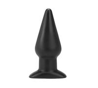 Me You Us - The Classic Butt Plug - Firm & Sleek, Tapered Tip for Easy Insertion with Wide Flared Base for Comfort & Safety During Play (Large 13.5cm Insertable, 18.1CM Cir. - Black)