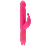 Me You Us Ultra Joy Multi-Speed Waterproof Rabbit Vibrator Clitoral G-Spot Pink