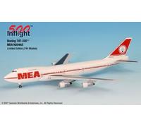 MEA Lebanon N204AE 747-200 Airplane Miniature Model Metal Die-Cast 1:500 Part# A015-IF5742011