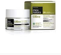 Mea Natura Olive Moisturizing, Revitalizing 24-Hour Face & Eyes Cream, with Organic Greek Virgin Olive Oil, 50 ml