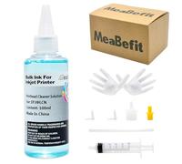 MeaBefit Printhead Cleaning Kit for HP Canon Inkjet Printers Compatible with WF-7710 WF-3640 7620 8600 8610 WF-2750 WF-2650 ET-2750 ET-2650 etc. Printer Nozzle Cleaner (1 Pack)