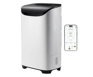 Meaco DD8L Pro Desiccant Dehumidifier - Faster Clothes Drying | Smart App Control | Customisable Energy Use | For Cold Environments | Anti-Bacterial Ioniser | Ideal for Cars, Boats, Caravans & Garages