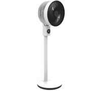 Meaco Sefte 10” Pedestal Air Circulator Fan - White, White