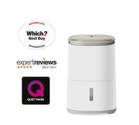 MeacoDry Arete® One 12L Warm Pebble Dual Dehumidifier & HEPA air purifier for smaller sized houses or flats - prevents damp and condensation - ultra-quiet, low energy, laundry mode- five year warranty