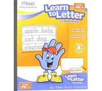 Mead Learn to Letter Writing Book Printed Book,White
