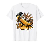 Mead Maker Bee Colony Honeycomb Graphic Meadery Making Honey T-Shirt