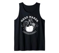 Mead Maker Crafted with Honey Wine Zymurgy Tank Top