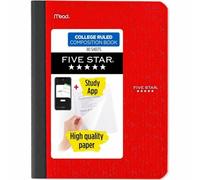 Mead Product MEA850065 9.75 x 7.5 in. Composition Book - Medium - College Rule - Randomly Assorted Cover Color