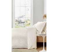 'Meadow' Cotton Sateen Duvet Cover Murmur Ivory King