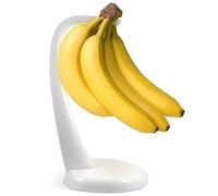 Meadow Lane Banana Holder Stand - BPA-Free White Plastic Fruit Hanger for Freshness, Kitchen Storage Item, 1-Pack