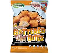 Meadow Vale Frozen Battered Chicken Fillet Bites | 1x2kg