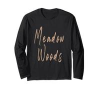 Meadow Woods Florida Vintage Elegant Design Long Sleeve T-Shirt