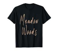 Meadow Woods Florida Vintage Elegant Design T-Shirt