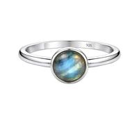 Meadows Labradorite Marquise Shape Gemstone 925 Sterling Silver Simple Boho Ring Handmade Jewelry R-1965AI_V