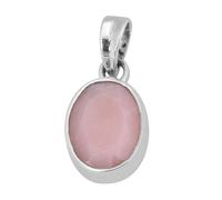 Meadows Peach Moonstone Pendant for Women 925 Sterling Silver Handmade Faceted Gemstone Necklace - Boho Jewelry Gift for Her, Wife, Mom - Valentine’s Day, Easter, Birthday, Anniversary